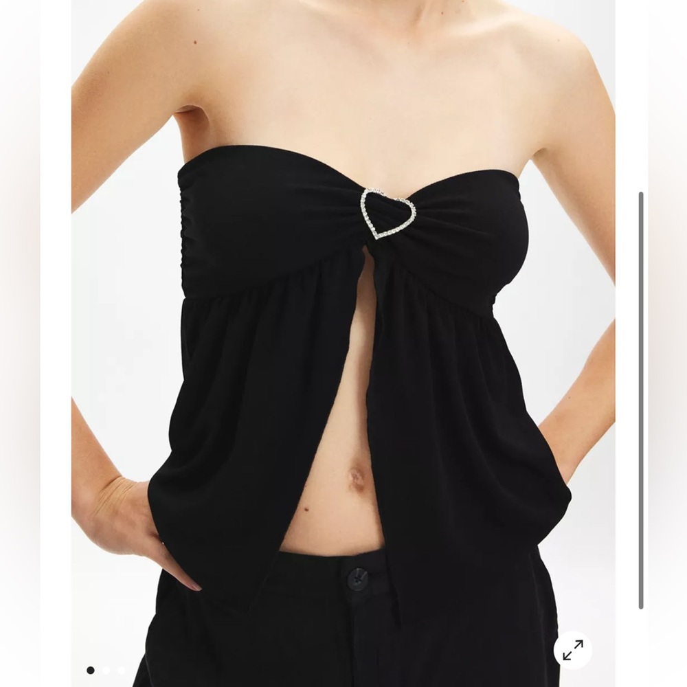 NWT Sold Out Kimchi Blue Babydoll Y2K Tube Top